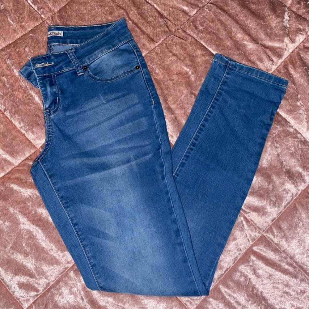 Silver Crush Skinny Jeans
